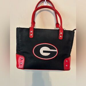 National Champs Georgia Bulldogs Purse Handbag Shoulder Bag Tote UGA NCAA Sandol